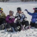 Snow Fight at Shawnee Mountain
