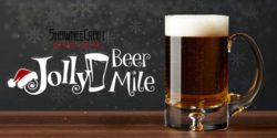 Jolly Beer Mile logo with a beer