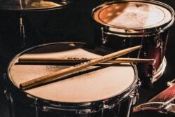 Picture of a drum set